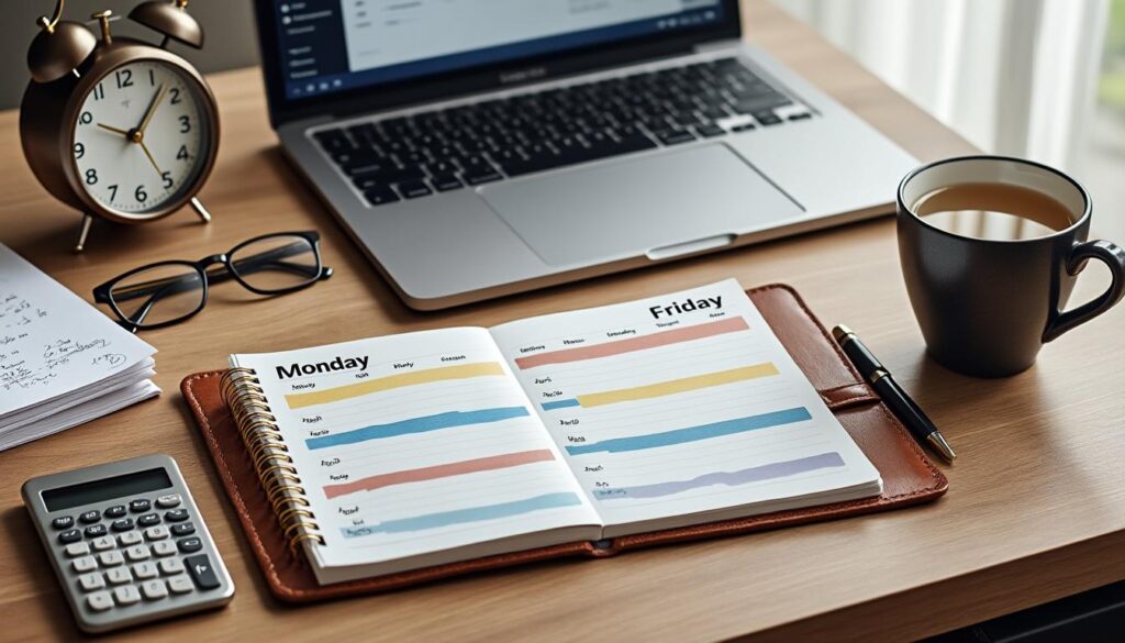 découvrez comment répartir et calculer efficacement vos 39 heures de travail hebdomadaires sur 5 jours, pour une organisation optimale de votre temps.
