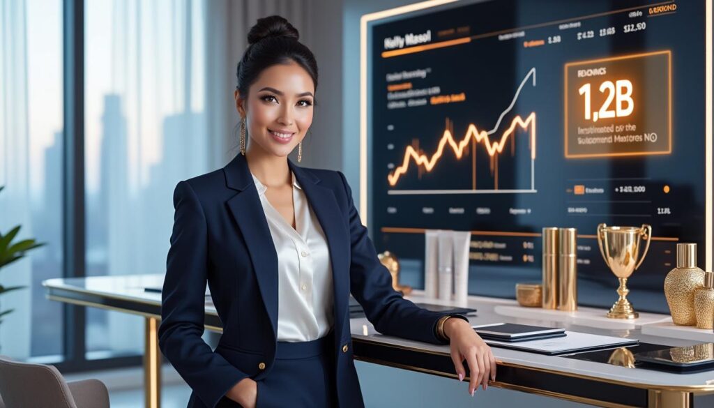 découvrez l'estimation de la fortune de kelly massol en 2025 et ses succès remarquables dans l'industrie cosmétique. analyse complète de son parcours et de ses réalisations.