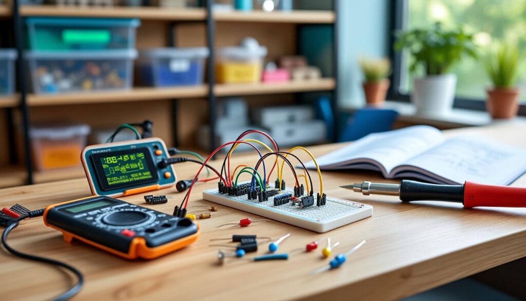 découvrez mon club elec, le guide complet pour débuter en électronique facilement. apprenez les bases, suivez des tutoriels clairs et lancez-vous dans vos projets électroniques avec succès.