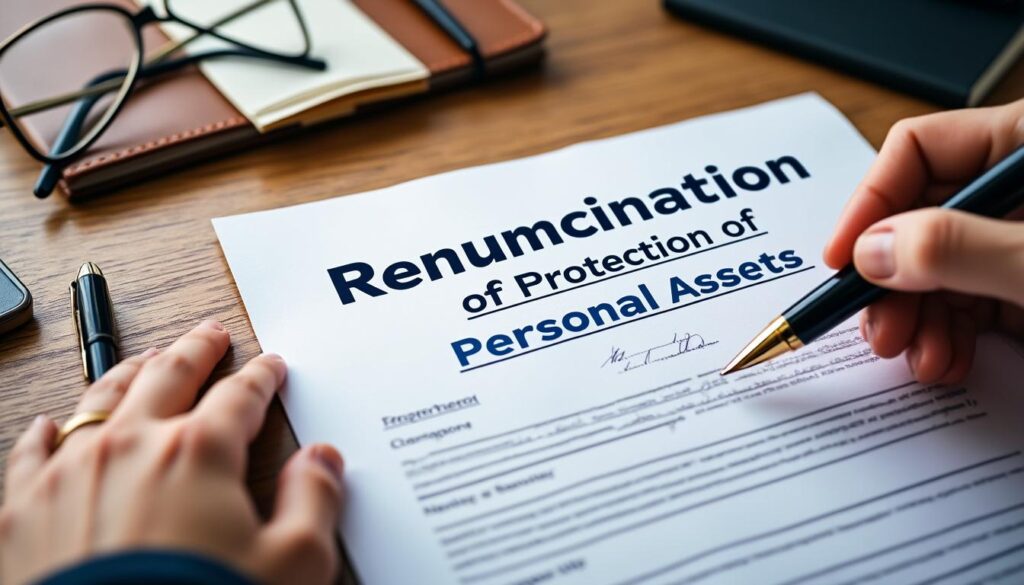 découvrez notre modèle d'attestation de renonciation à la protection du patrimoine personnel, accompagné de conseils pratiques pour bien comprendre et rédiger ce document essentiel.