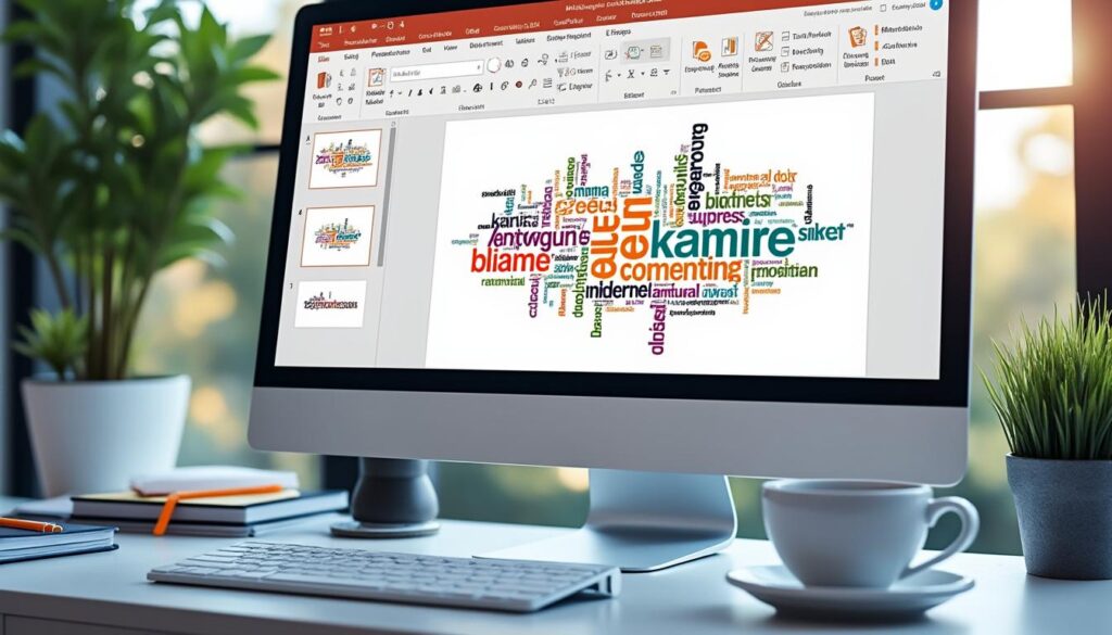 découvrez comment créer facilement un nuage de mots dans powerpoint grâce à notre guide étape par étape simple et rapide.