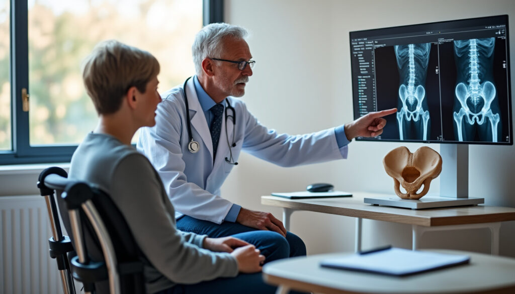 fracture du sacrum : découvrez la durée d’arrêt de travail selon la gravité, les soins nécessaires et les étapes de la prise en charge.